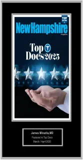 New Hampshire Magazine Top Docs, James Mirazita, MD